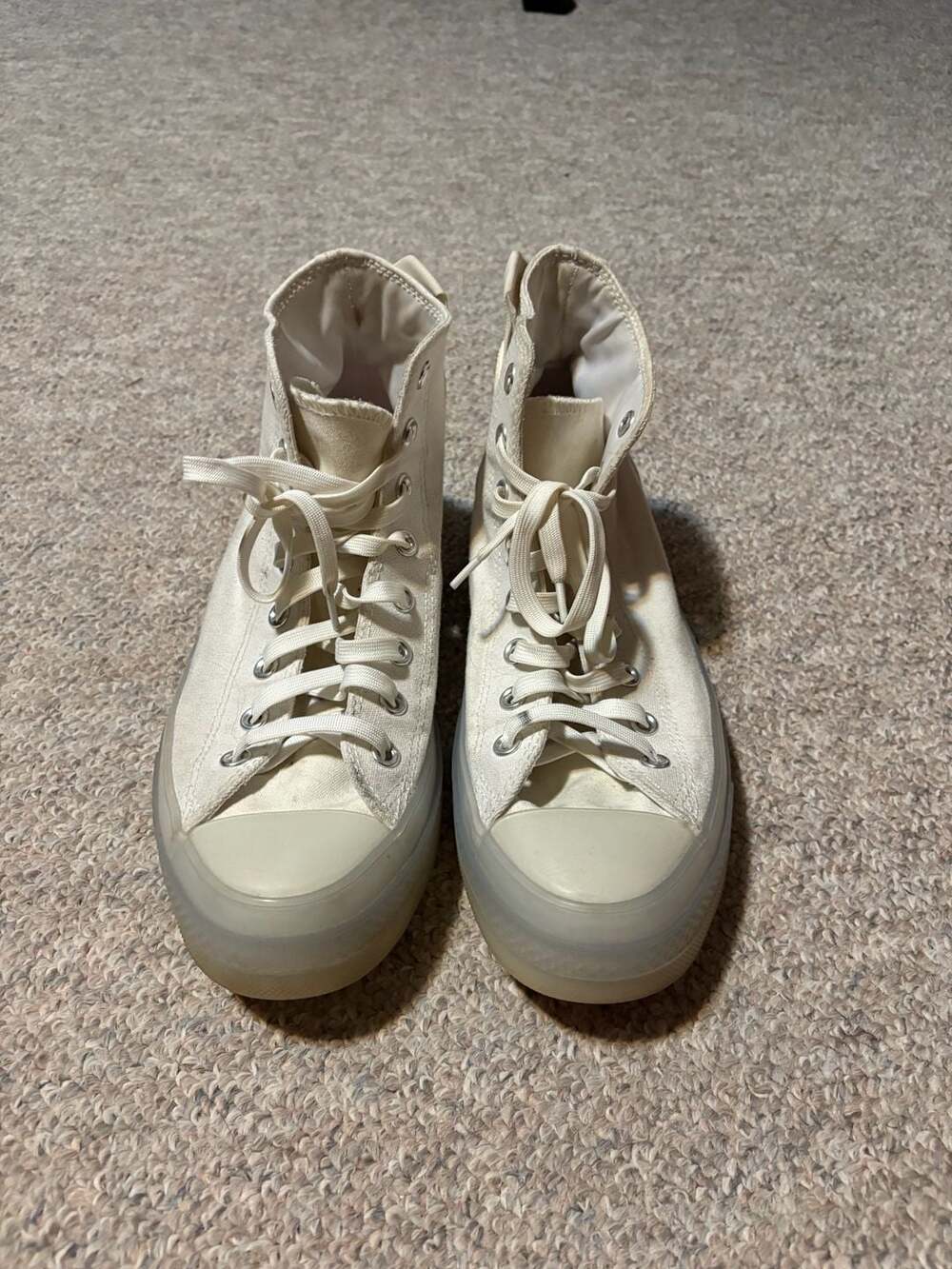 Converse Chuck Taylor All Star CX Future Utility High Top in Egret/White